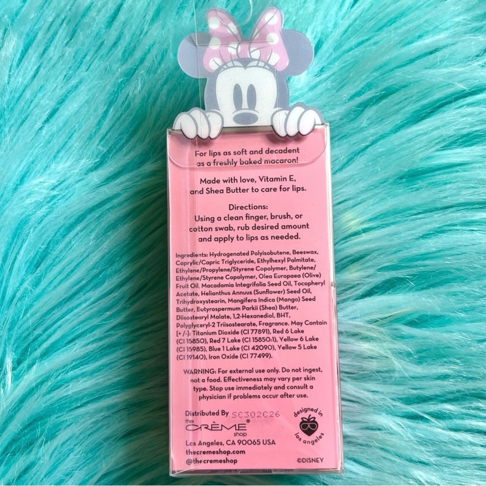Crème Shop X Disney Strawberries & Crème Limited Edition Minnie Mouse Lip Balm - Picture 6 of 8
